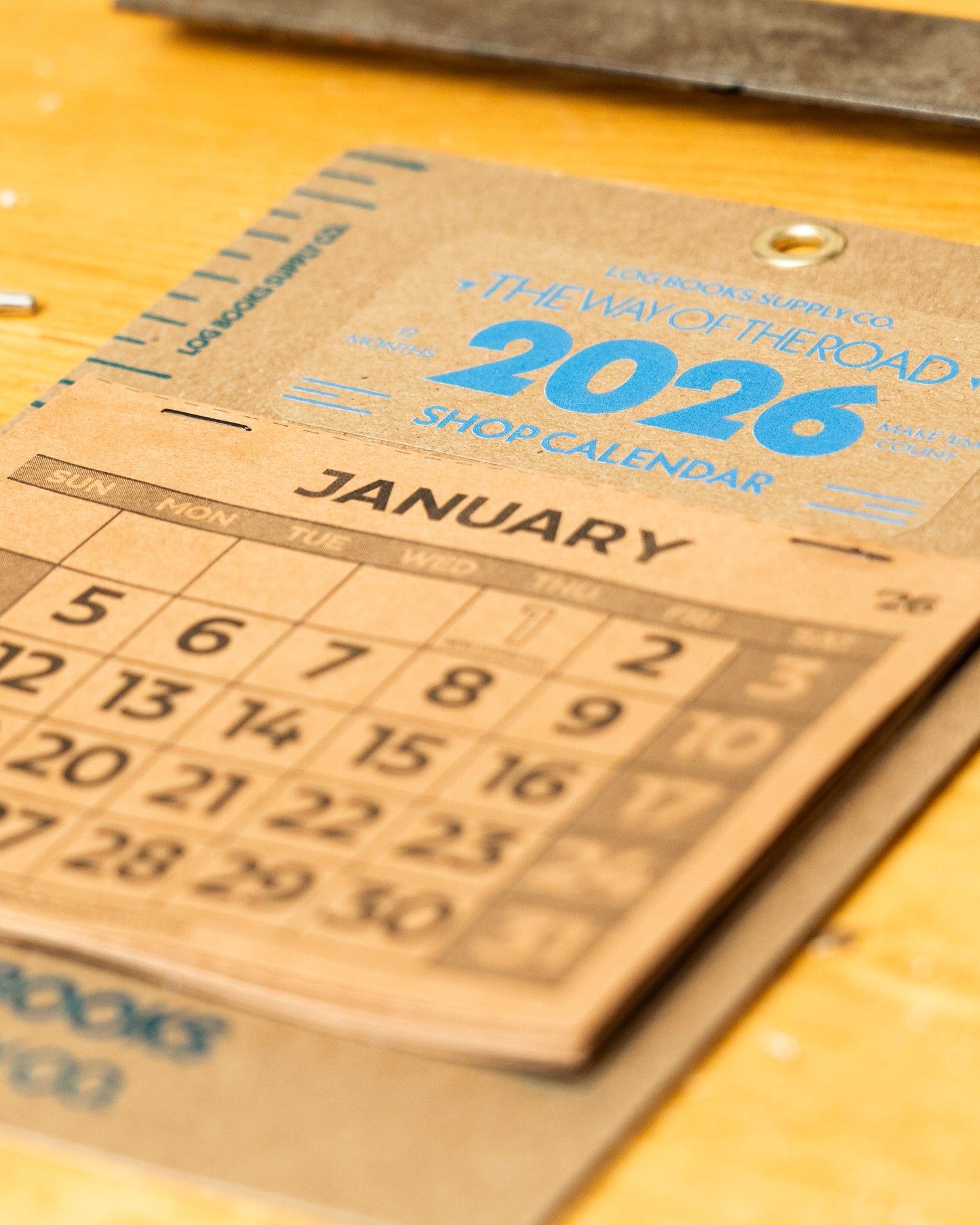 THE WAY OF THE ROAD - 2026 Shop Calendar